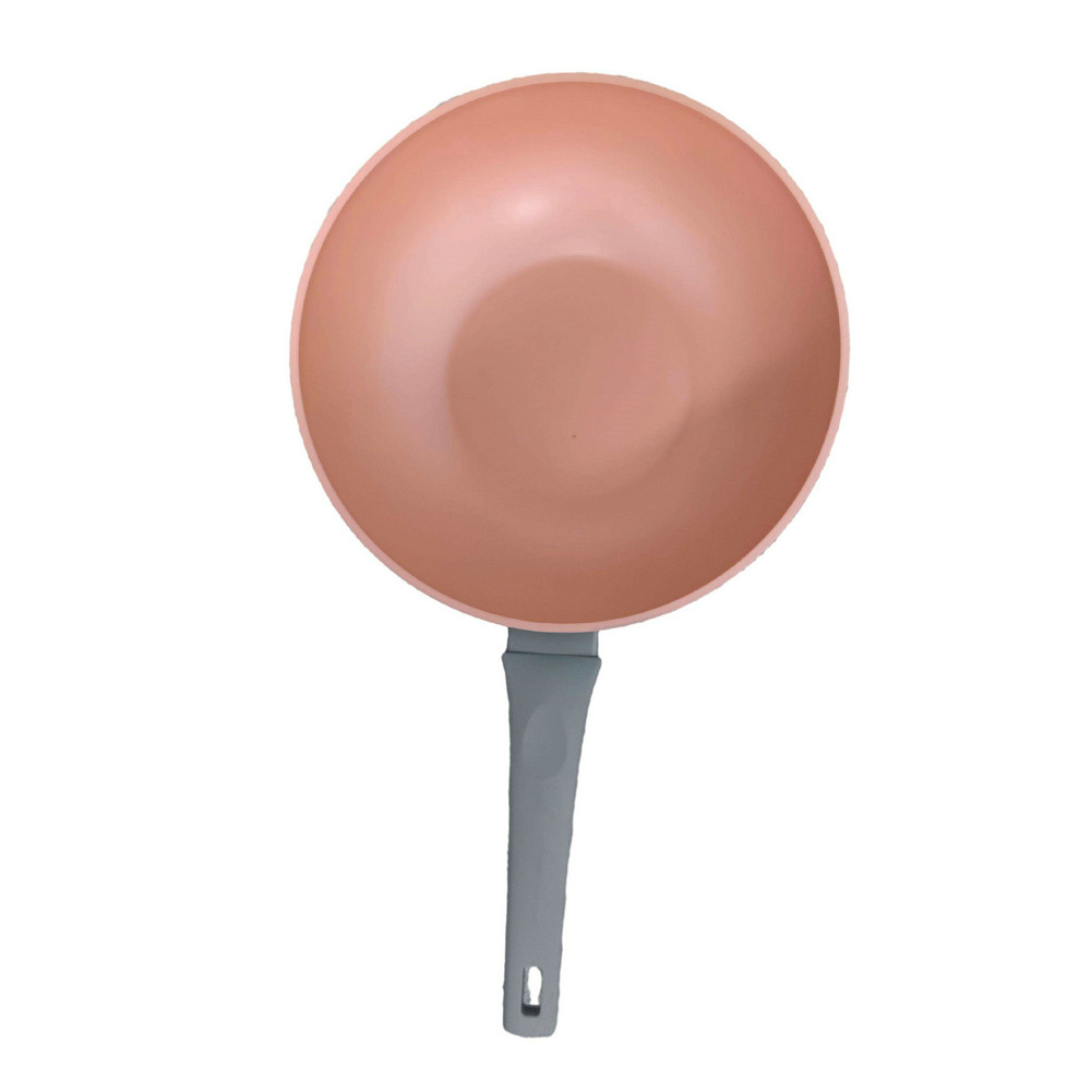 Cooking Ware Kuali Tumis Aluminium Tidak Melekat dengan Penutup Kaca