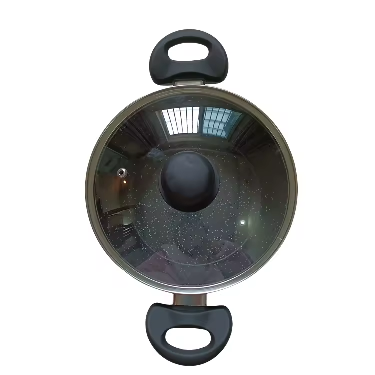 Utensiles de masakan sup & periuk stok