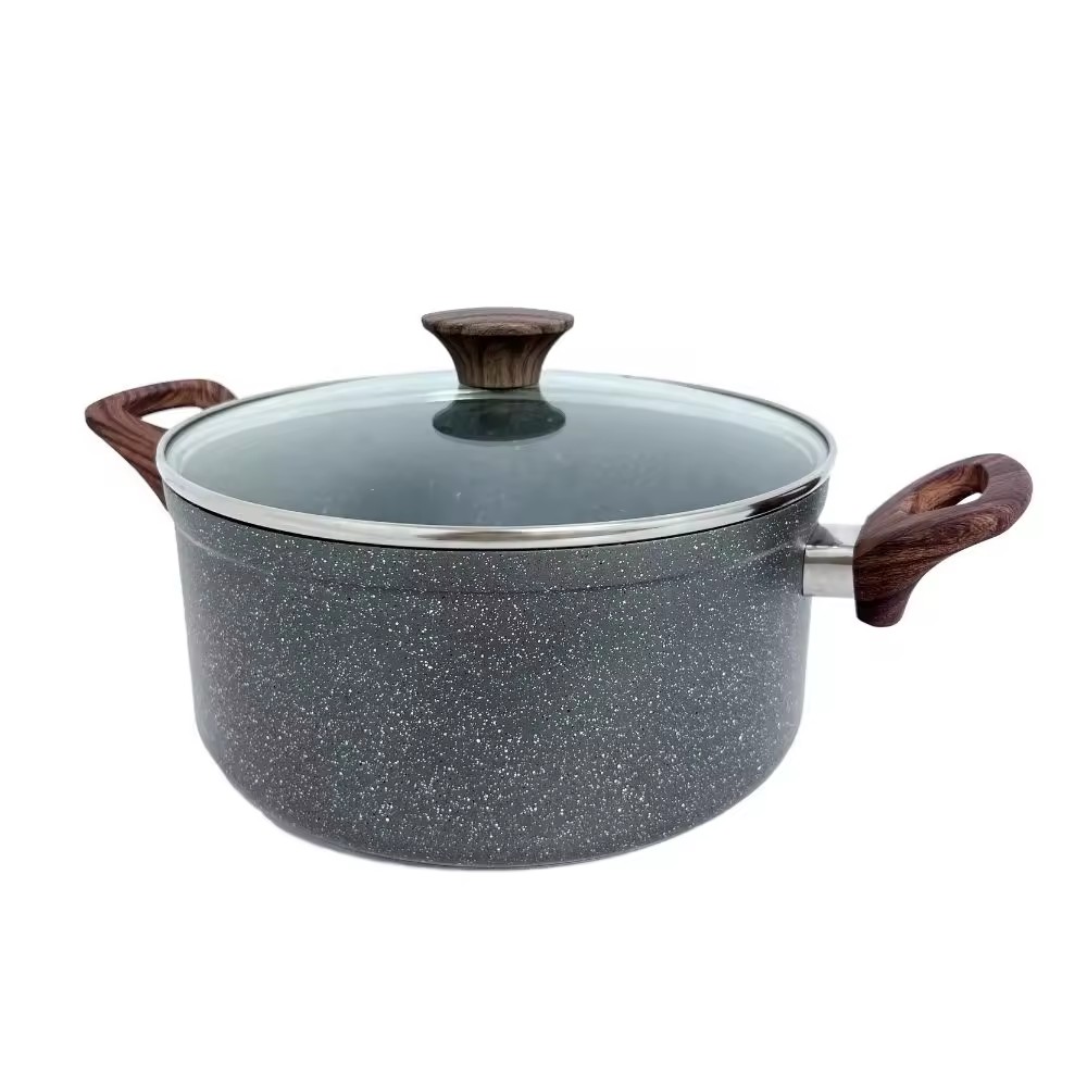 Harga Bagus Set Aksesori Dapur Antistick Aluminium Palsu Alat Memasak Set Periuk Memasak Set Alat Memasak