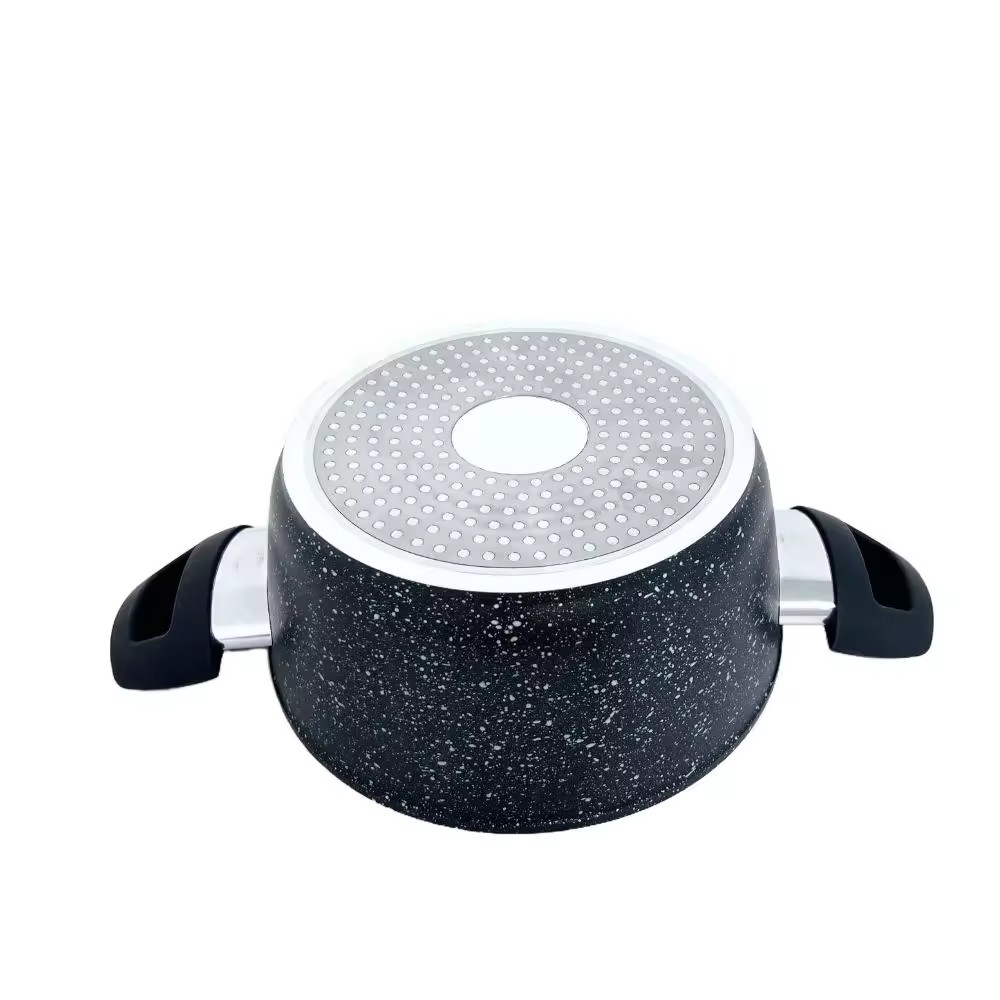 Periuk Memasak Klasik Kapasiti Berbeza Aloi Aluminium Periuk Sup Dengan Pemegang Bakelite